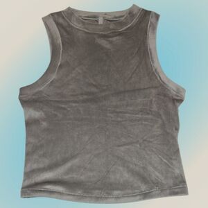 SKIMS Velour Crewneck Tank